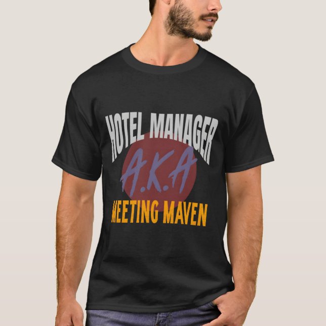 Camiseta Hospitality Hotel Ager Aka Meeting Maven (Frente)