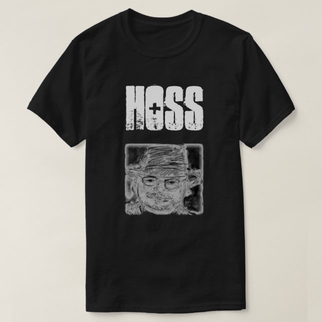 Camiseta Hoss (se desvaneça) (Frente do Design)