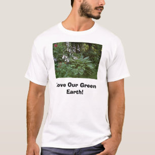 Camiseta Hosta, Ama Nossa Terra Verde! "EarthDayConcurso200
