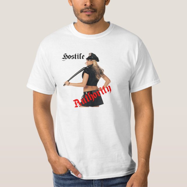 Camiseta Hostil tome sobre (Frente)