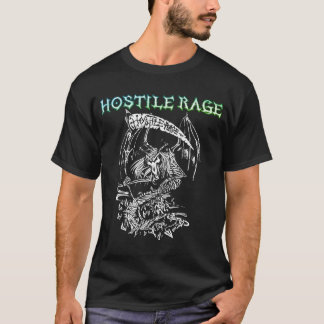 Camiseta HOSTILE RAGE - NO LOGOTIPO VERDE Rampage