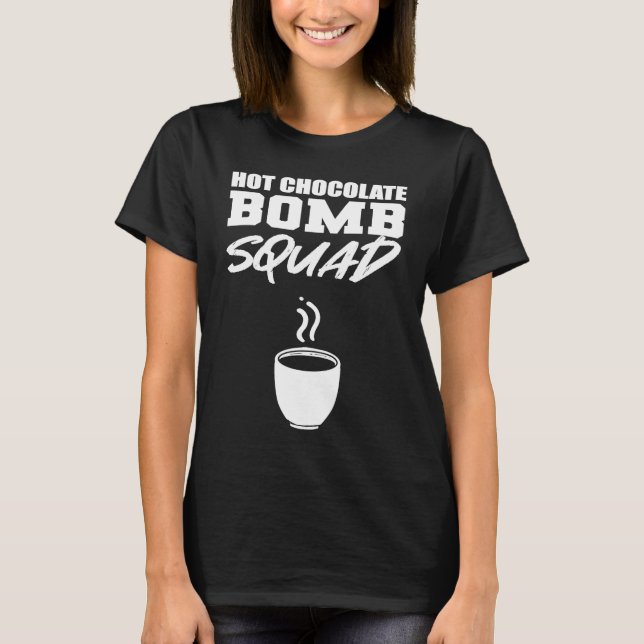 Camiseta Hot Chocolate Squad Bartender (Frente)