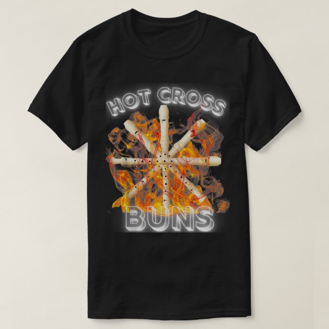 Camiseta Hot Cross Buns  (Frente do Design)