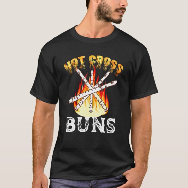 Camiseta Hot Cross Buns Roupa 7 (Frente)