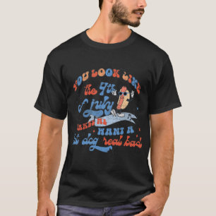 Camiseta Hot Dog Adora A Diversão Americana Você Parece O Q