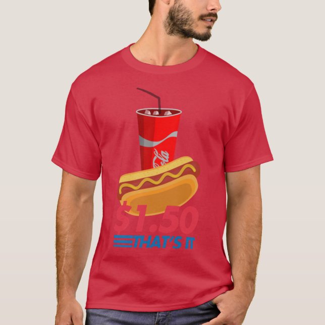 Camiseta hot dog and soda 150 boy (Frente)