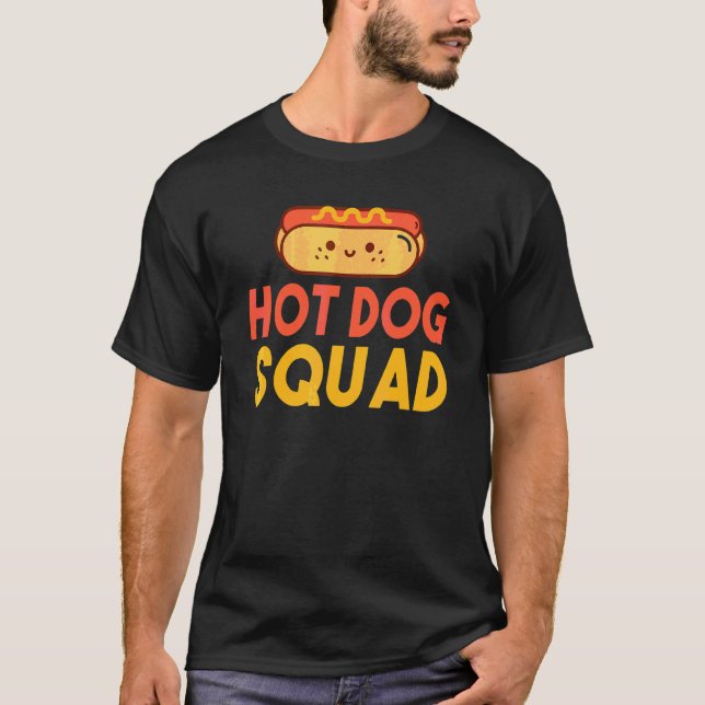 Camiseta Hot Dog Squad Hotdog (Frente)