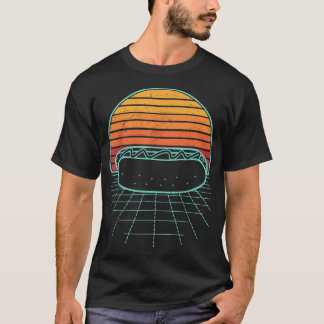 Camiseta Hot Dog Sunset Retro Hotdog Hotdog Frankfurter Wi