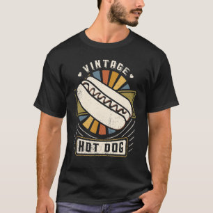 Camiseta Hot Dog Vintage Clássico Retro Love