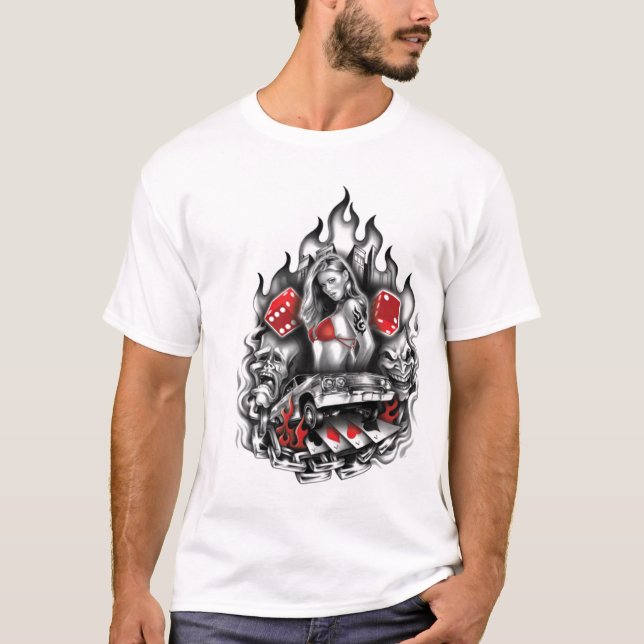 Camiseta Hot girl (Frente)