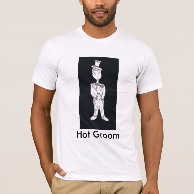 Camiseta Hot Groom (Frente)