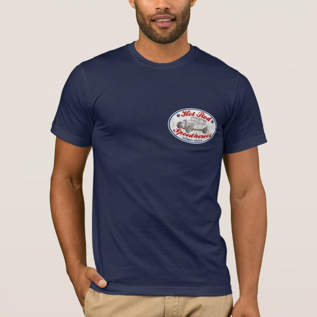 Camiseta Hot rod americanos (Frente)