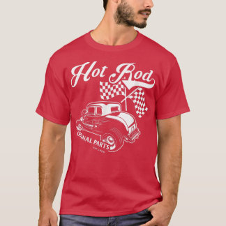 Camiseta Hot Rod Original Parts Classic Old American Engine