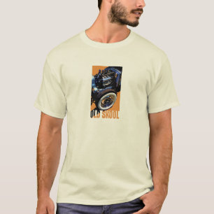 Camiseta Hot rod velho de Skool