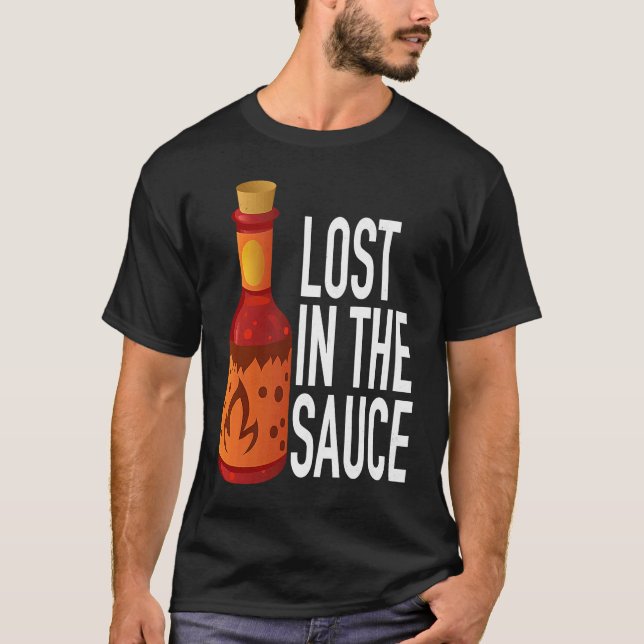 Camiseta Hot Sauce Lost In The Sauce (Frente)