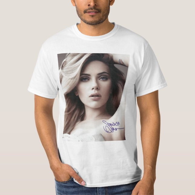 Camiseta Hot Scarlett Johansson (Frente)
