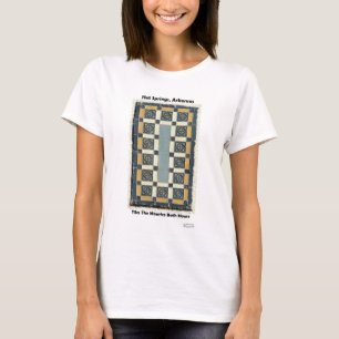 Camiseta Hot Springs, AR As Telhas Maurice Presentes Vestuá