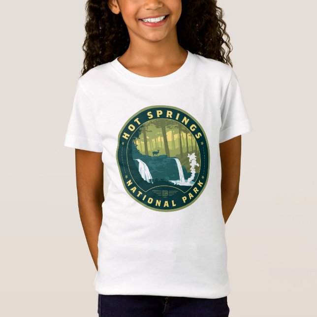 Camiseta Hot Springs National Park (Frente)