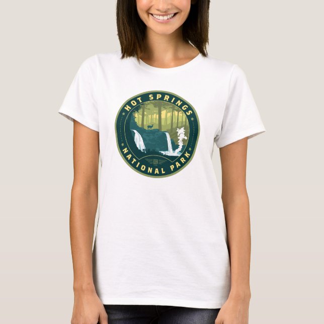 Camiseta Hot Springs National Park (Frente)