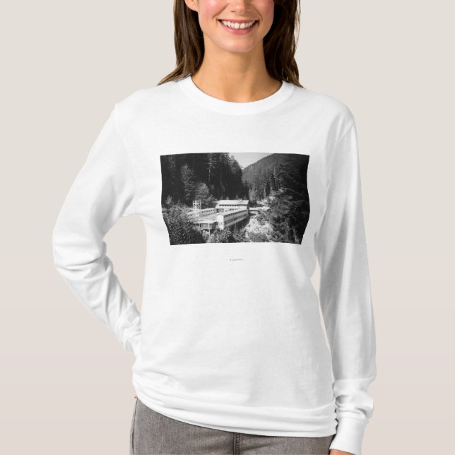 Camiseta Hot Springs olímpico, fotografia #2 da opinião do (Frente)