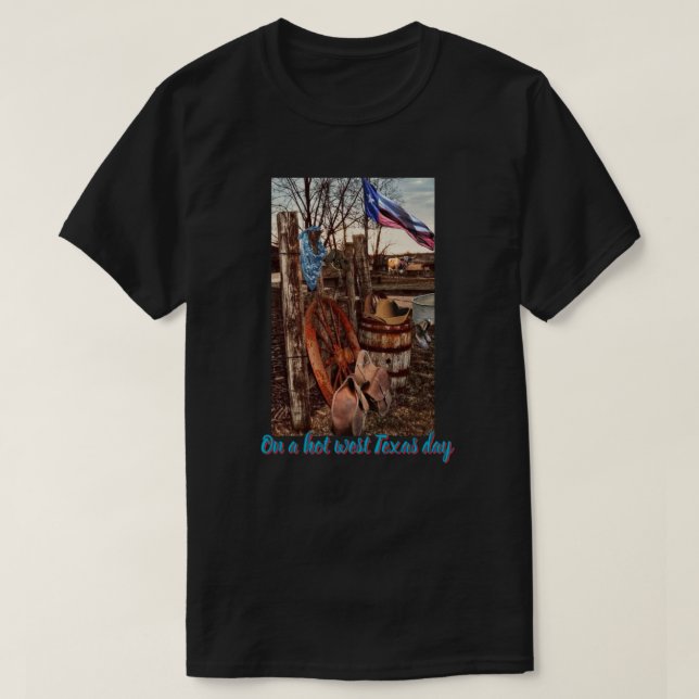 Camiseta Hot Texas (Frente do Design)