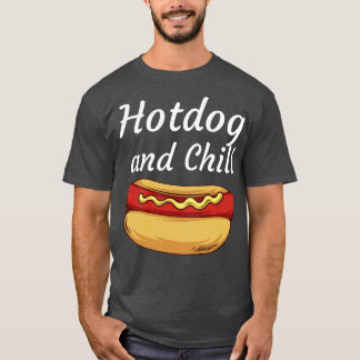 Camiseta Hotdog e Chill