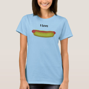 Camiseta Hotdog, eu amo
