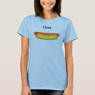 Camiseta Hotdog, eu amo