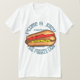 Camiseta Hotdog poderoso do cão