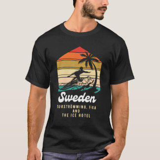 Camiseta Hotel de gelo de fibra com suecia