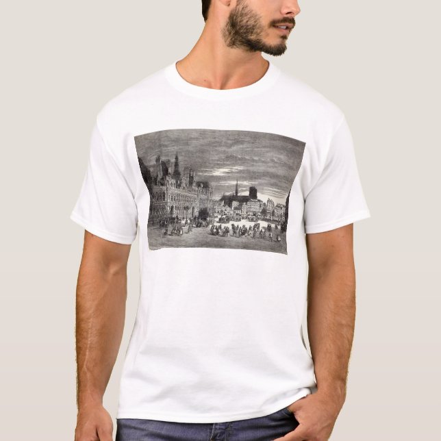 Camiseta Hotel de Ville, Paris, 1847 (Frente)