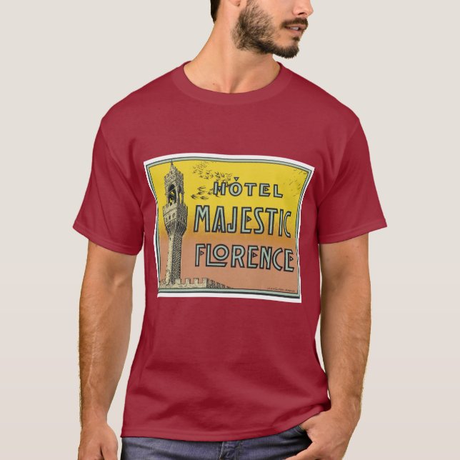 Camiseta Hotel Florença majestosa (Frente)