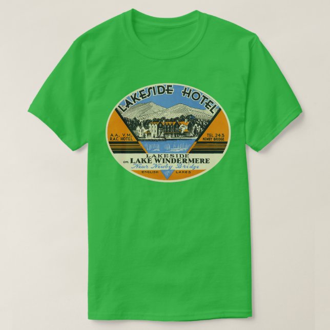 Camiseta Hotel Lakeside (Frente do Design)