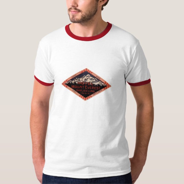 Camiseta Hotel Monte Everest Darjeeling India (Frente)
