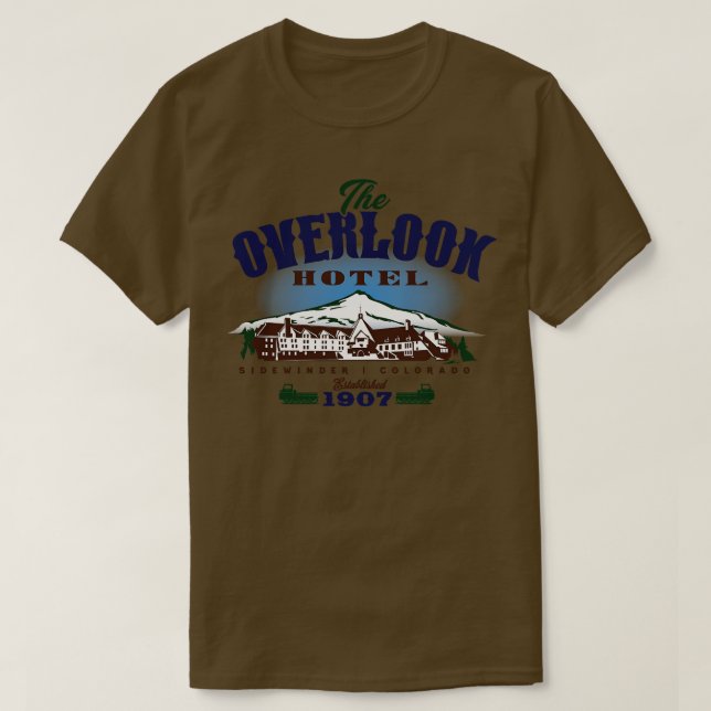 Camiseta Hotel Overlook (Frente do Design)
