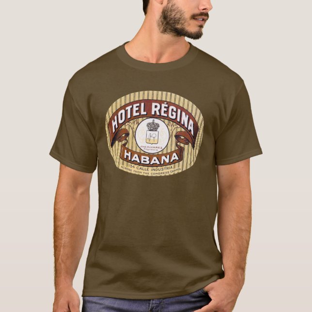 Camiseta Hotel Regina Habana Cuba (Frente)