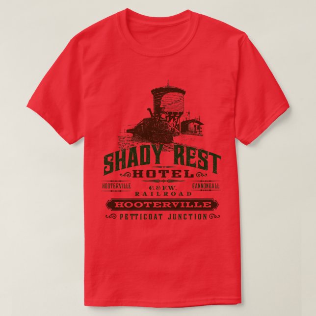 Camiseta Hotel Shady Rest (Frente do Design)