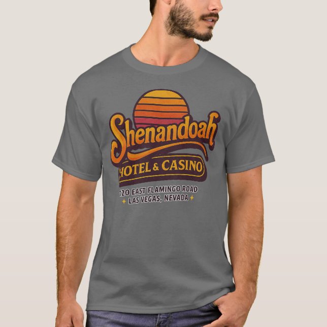 Camiseta Hotel Shenandoah e Casino (Frente)