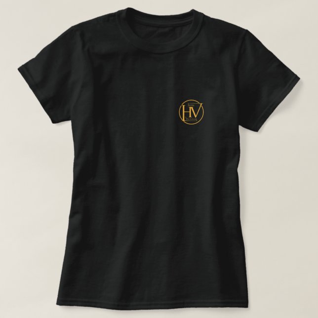 CAMISETA HOTEL VALHALLA LOGO  (Frente do Design)