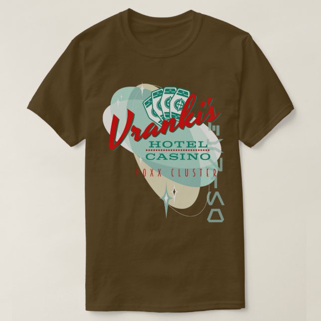 Camiseta Hotel Vrankis e Casino (Frente do Design)