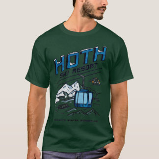 Camiseta Hoth Estação de Esqui Engraçado