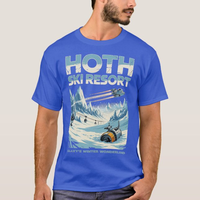 Camiseta Hoth Ski Resort (Frente)