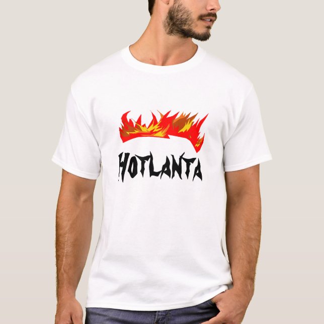 Camiseta Hotlanta - queimando o acima! (Frente)