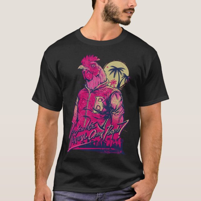 Camiseta Hotline Miami - Richard Essential T-Shirt (Frente)