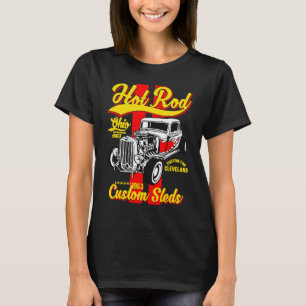 Camiseta Hotrod Cleveland Ohio Nostalgia Automotiva Angusti