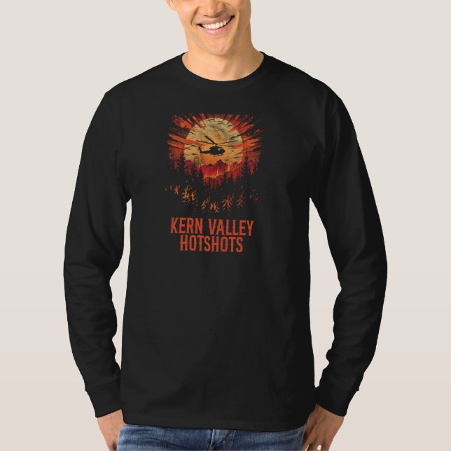 Camiseta Hotshots do Vale do Kern (Frente)