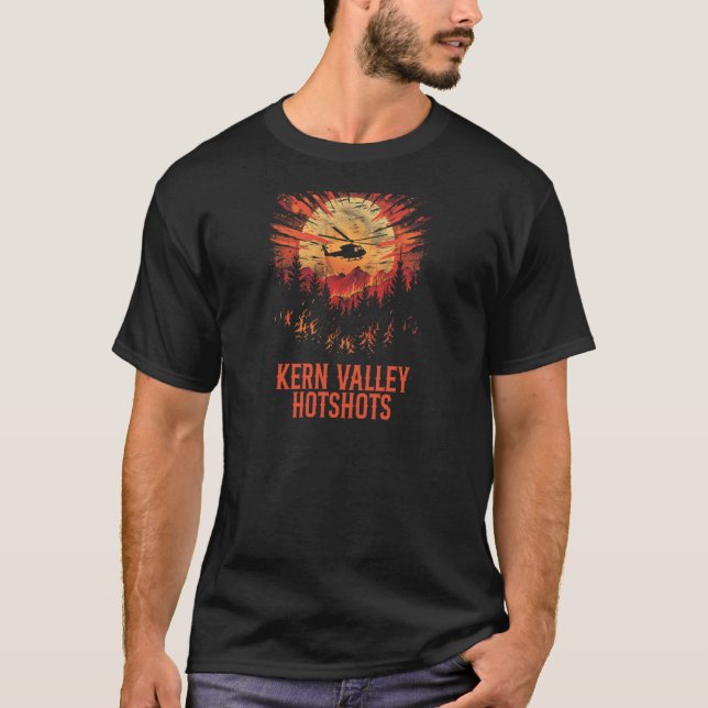 Camiseta Hotshots do Vale do Kern (Frente)