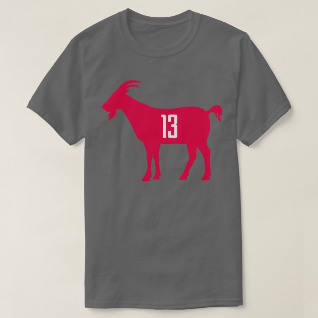 Camiseta HOU GOAT 13 preto (Frente do Design)