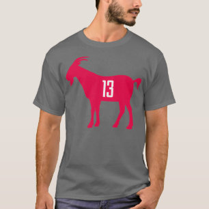 Camiseta HOU GOAT 13 preto