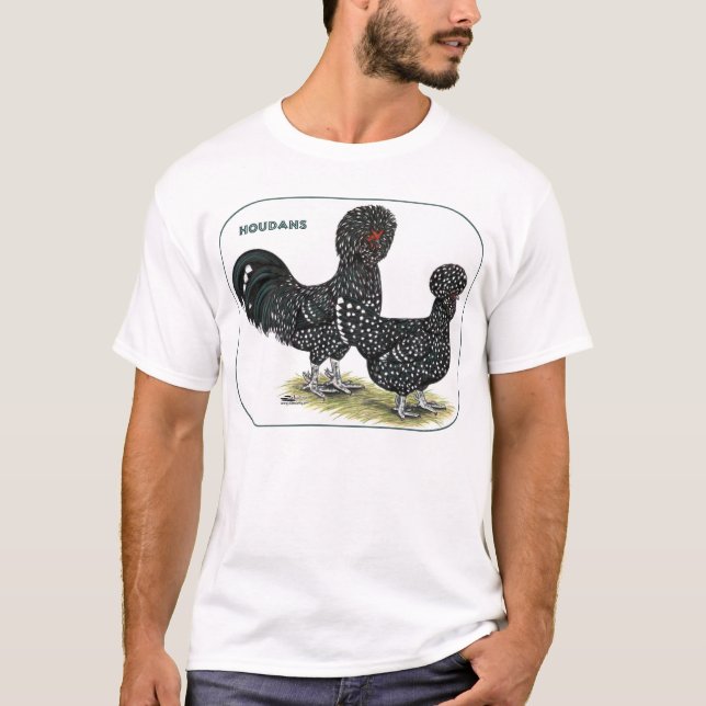 Camiseta Houdan Chickens (Frente)